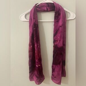 Lauren by Ralph Lauren 100% silk scarf.